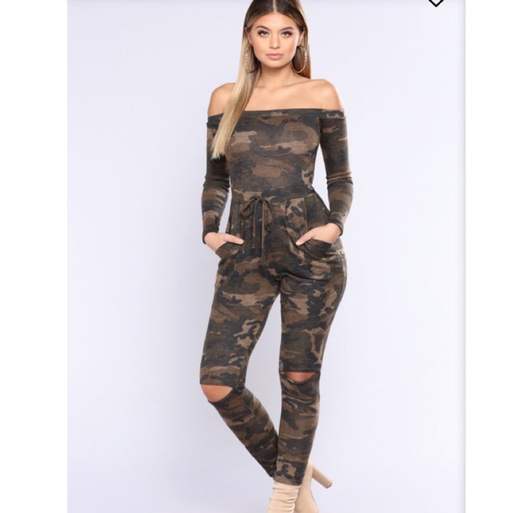 Camo Jumpsuit